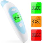 AILE Digital Thermometer for Kids and Adults, Temperature Thermometer for Home Thermometer indoor - ear Thermometer for Children 3-in-1 Mode with Fever Alarm, Memory Function Baby Thermometers