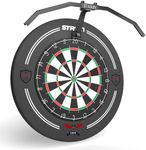 STASUN LED Dartboard Light, Foldable TOR135 Dartboard Lighting System for the Entire Board, Professional Dart Accessories with Adjustable Angle and Brightness, No Side Glare