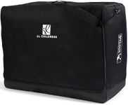 J.L. Childress Universal Stroller Travel Bag for Airplane - Fits Most Baby Strollers, Flying Essentials, Airport Accessories for Gate or Luggage Check, ID Card, AirTag Compatible - Large, Padded