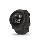 Garmin Instinct 2, Rugged GPS Smartwatch, Built-in Sports Apps and Health Monitoring, Ultratough Design Features, Graphite