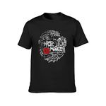 ItoNc Artic Monkeys Poster Mens Black T-Shirt S