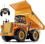 Top Race TR-112 5 Channel Fully Functional RC Dump Truck with Lights and Sound