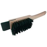 Lawnmower Cleaning Brush with Scraper for Cleaning Lawnmowers, Scarifiers and Other Garden Tools