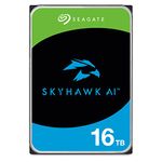 Seagate SkyHawk AI, 16 TB, Surveillance Internal Hard Drive HDD – 3.5 Inch SATA 6 Gb/s 256 MB Cache for DVR NVR Security Camera System, and Three-year Rescue Services (ST16000VE00)