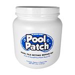 Pool Patch PTSRKW3 White Pool Tile Setting Repair Kit, 3-Pound