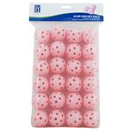 PGA TOUR 24 Air Flow Practice Golf Balls - Pink