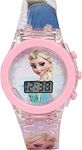 DEVIL Silicone Kids Analog Frozen Watches For Girls Digital Girl Kids Watch,Dial-Multicolor, Band- Pink