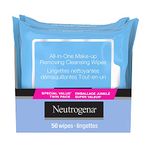 Neutrogena Make-up Remover Cleansing Wipes, Facial Wipes, 20 Single wrapped wipes