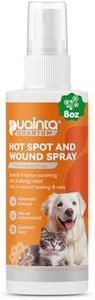 PUAINTA Hot Spot Spray for Dogs, Pipot Skin Spray Dogs, Itch Relief and Hot Spot Spray Treatment for Dogs, Promote Wound Healing, Supports Skin Infections and Irritations for All Animals, 8oz