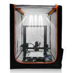 3D Printer Enclosure with LED Light Fireproof and Dustproof Protective Cover Large Enclosures for Creality Ender 5 pro/5 Plus/CR-10/10S/10S PRO/10MINI/CR-X/CR-20 PRO 3D Printer（35.4”×27.6”×29.5”）