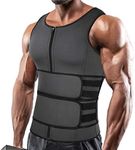 SHAPERIN Men Neoprene Sauna Waist T