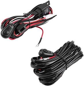 Kit de arnés de cableado del interruptor de alimentación del coche para barra de luces LED (n. ° 1) Piezas de automóvil for instalacion focos 4x4 miyinla,kit cableado barra led,cableado barra led