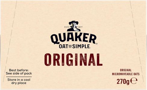Quaker Oat So Simple Original Porridge Sachets, 10-Pack