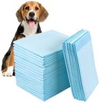 40 Count Dog Training Pads, Extra Large Puppy Pads Disposable, Absorbent & Leak-Proof XL Pet Pee Pads Housebreaking Supplies for Large Dogs, Puppies, Cats, Rabbits and Kids - 36x32 Inch, Blue