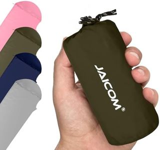 JAICOM Ultralight Sleeping Bag Liner - 5.3 oz Washable Adult Sleep Sack & Travel Sheets, Self Tan Sleep Sack with Two-Way-Zipper, for Backpacking, Hotel, Camping, Travel