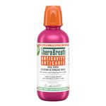 Therabreath Healthy Smile oral Rinse - sparkle Mint | Fluoride & Xylitol - Fights Cavities for 24 Hours | Certified Vegan, Gluten Free & Kosher, 16 ounces