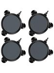Uniclife 10CM Air Stone Disc Bubble Diffuser with Suction Cups for Pump Aquarium Fish Tank (4 Pack)