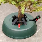 Blissun Christmas Tree Stand with Water Reservoir, Fast Clamp, Foot Pedal, Water Level Indicator, Fits up to 7FT Real Trees