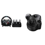 Logitech G29 Driving Force Racing Wheel and Floor Pedals, Real Force Feedback, Stainless Steel Paddl