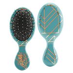 Wet Brush Squirt Detangler Hair Brushes - Free Spirit, Ocean - Mini Detangling Brush with Ultra-Soft IntelliFlex Bristles Glide Through Tangles with Ease - Pain Free Comb for All Hair Types