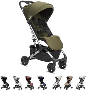 Colugo Compact Stroller - One Hand Fold Lightweight Stroller, Travel Stroller, Toddler Stroller, Airplane Stroller, Foldable Stroller with Rain Cover, Backpack and Cup Holder (Olive)