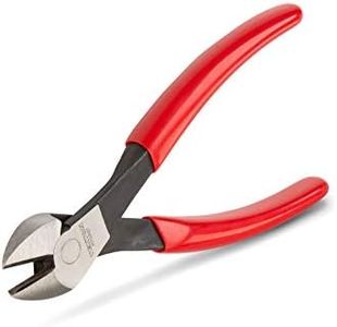 TEKTON 7 Inch Diagonal Cutting Pliers | PCT00007,Red