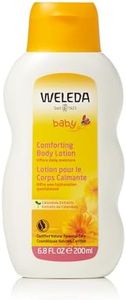 Weleda Baby Calendula Comforting Body Lotion, Plant Rich Moisturizer with Calendula, Chamomile, Sweet Almond and Sesame Oils, 6.8 Fl Oz