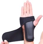 VITTO Wrist Support - Arthritis, RSI, Sprain, Fracture, Carpal Tunnel Wrist Splint w/Adjustable Velcro Wrist Straps, Removable Metal Plate - Unisex Wrist Supports for Everyday Use (Right Hand, S-M)