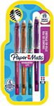 Paper Mate Medium 0.7 mm Tip Erasable Gel Pen - Assorted Fun Colours (Pack of 4)