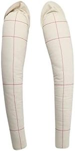 DE-LIANG Dress Form's Pattern Sewing Arms for Men,Adult Male Soft Cotton Arms for Full Body Tailor Mannequin, Fitting Mannequin's Arms 65cm, Draping Male Cotton Soft Arms,Size 96, Beige 1 Pair