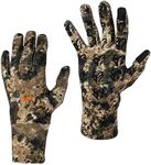 WOLFHUNT Lightweight Camouflage Hunting Gloves, Men/Women Anti-Slip Camo Archery Gloves for Hunting (PRYM1 Camo Terrain, M/L)