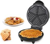 QZTHOU Waffle Maker, Portable Heart