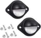 Justech 2 PCS 3LEDs License Plate L