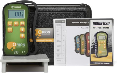 Wagner Orion 930 Wood Moisture Meter – Digital Pinless Sensor