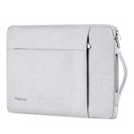 Kogzzen 11 11.6 12 Inch Laptop Sleeve Tablet Case Compatible with MacBook 12"/ MacBook Air 11.6"/ Surface Pro, Waterproof Shockproof Bag, Chromebook Dell Samsung HP Acer Asus - Off White