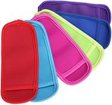 6pcs Popsicle Holders, Neoprene Ice Pop Sleeves Portable Popsicle Bags for Kids Party - 6 Colors