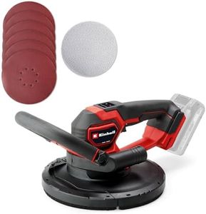 Einhell Professional Akku-Trockenbauschleifer TP-DWS 18/225 Li BL Solo Power X-Change (18 V, Brushless, inkl. 6 x Ø 225 mm Schleifpapier & 1 x Gitterleinen, ohne Akku und Ladegerät)