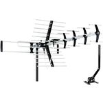 [Newest 2023] Five Star Outdoor HDTV Antenna up to 200 Mile Long Range, Attic or Roof Mount TV Antenna, Long Range Digital OTA Antenna for 4K 1080P VHF UHF with Mounting Pole