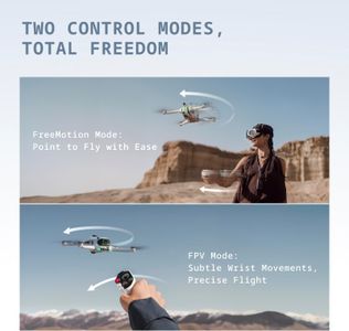 Antigravity 360 Drone with Motion Control – 249g Foldable, 10km Range, Obstacle Avoidance