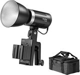 Godox ML60, 60W Handheld LED Video Light, 69000LUX@0.5m, CRI96+ TLCI 97+, 16 Groups 32 Channels 99IDs, Ultra Quiet Fan, Support NP-F970 Battery, 8 Preset Lighting FX Effects, W/LAOFAS Color Filters