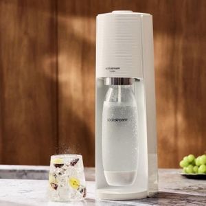 SodaStream Terra Sparkling Water Maker – Quick Connect, 60L Cylinder, White