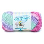 Lion Brand Yarn 923-227 Ice Cream Yarn, Ube