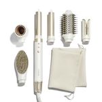GLAMUP AirCurler 6 in 1 Multi Hair Styler, 110K High-Speed Motor with Coanda Tech Autowrap & Hair Dryer Brush – Drying, Curling, Volumizing, Straightening with Magic Styler
