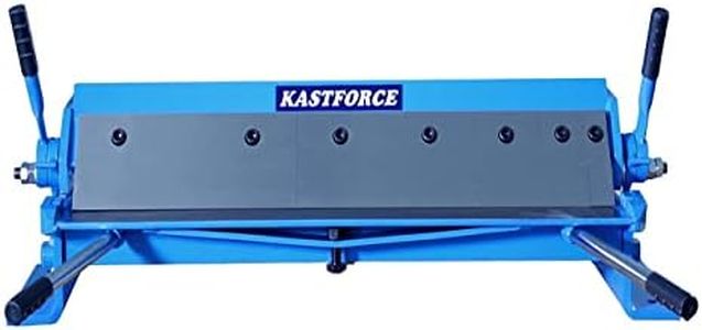 KASTFORCE KF5006 Box and Pan Brake Sheet Metal Folder Bending Brake Metal Forming Machine Max Capacity 24 Inch (610mm) 20 Ga (1.0mm) with 5 Fingers 0-135 deg