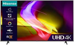 Hisense 55 Inch UHD VIDAA Smart TV 55E6KTUK - Dolby Vision, Pixel Tuning, Voice Remote, Share to TV, and Youtube, Freeview Play, Netflix and Disney (2023 Model), Operating System VIDAA