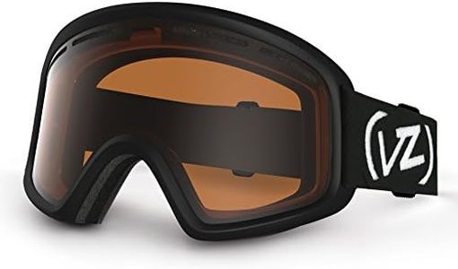 VonZipper Trike Goggles, Black Satin/Bronze
