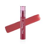 ETUDE Fixing Tint, Long Lasting High Pigmented Liquid Lipstick, Waterproof Lightweight Matte Finish Lip Stain, Full Coverage (#07 Cranberry Plum, 1 Count)