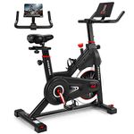 DMASUN Exercise Bike, Magnetic Resistance Stationary Bike, Indoor Cycling Bike with Comfortable Seat Cushion, Digital Display with Pulse (2023 Upgraded)