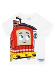 THOMAS & FRIENDS Boys T Shirt | Bruno Train Tshirt | Thomas The Tank Engine Clothes | White 2-3 Years