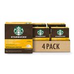 Starbucks by Nespresso Blonde Espresso Roast Coffee Pods, Light Roast, Nespresso Vertuo Line Compatible Capsules, 4 X 10 Coffee Pods, 40 Count